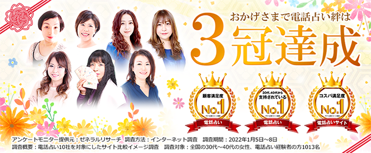 電話占い絆の口コミと評判は本当？当たる占い師を徹底調査！