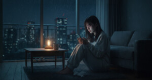 誰にも言えない、夜の「既読スルー」に押しつぶされそうなあなたへ。孤独を安心に変える「心の処方箋」