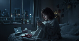 バレンタイン後の「既読スルー」に震える夜。2月の冷たい暗闇で、私を救った「15分の逆転鑑定」